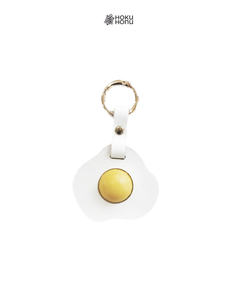Egg Leather Charm